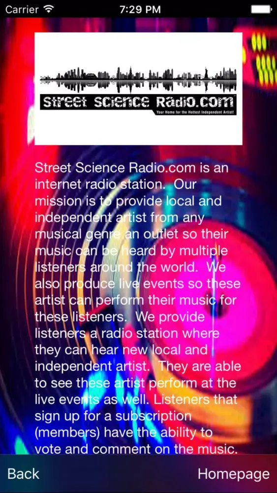 Street Science Radio.com應用截圖