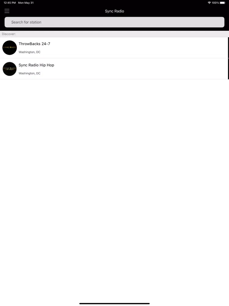 تصاویر Sync Radio iPad 