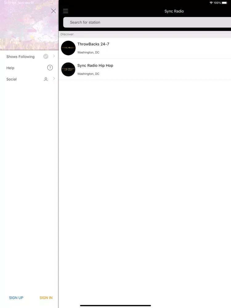 تصاویر Sync Radio iPad 