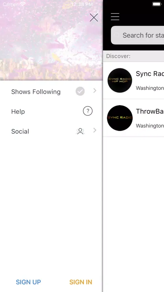 تصاویر Sync Radio