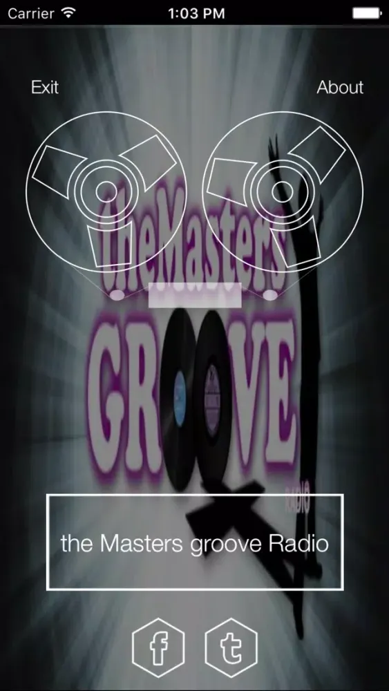 the Masters groove Radio 스크린샷