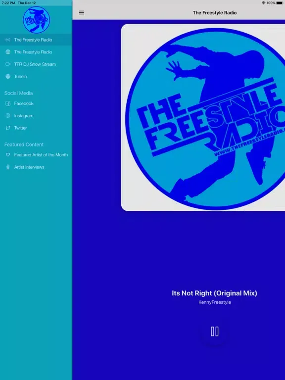 Скриншоты The Freestyle Radio iPad 