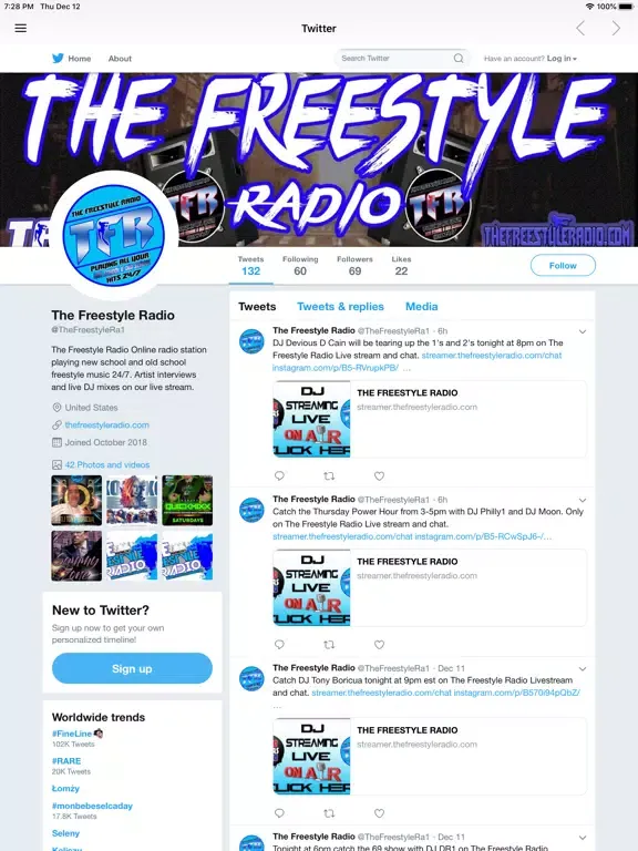 Скриншоты The Freestyle Radio iPad 