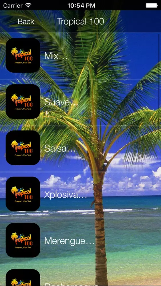 Zrzuty ekranu Tropical 100