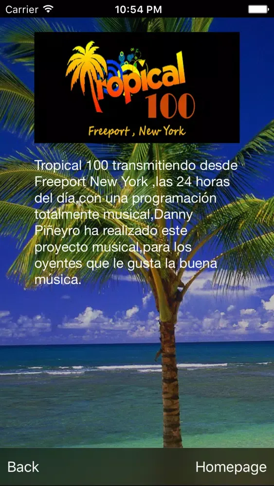 Zrzuty ekranu Tropical 100