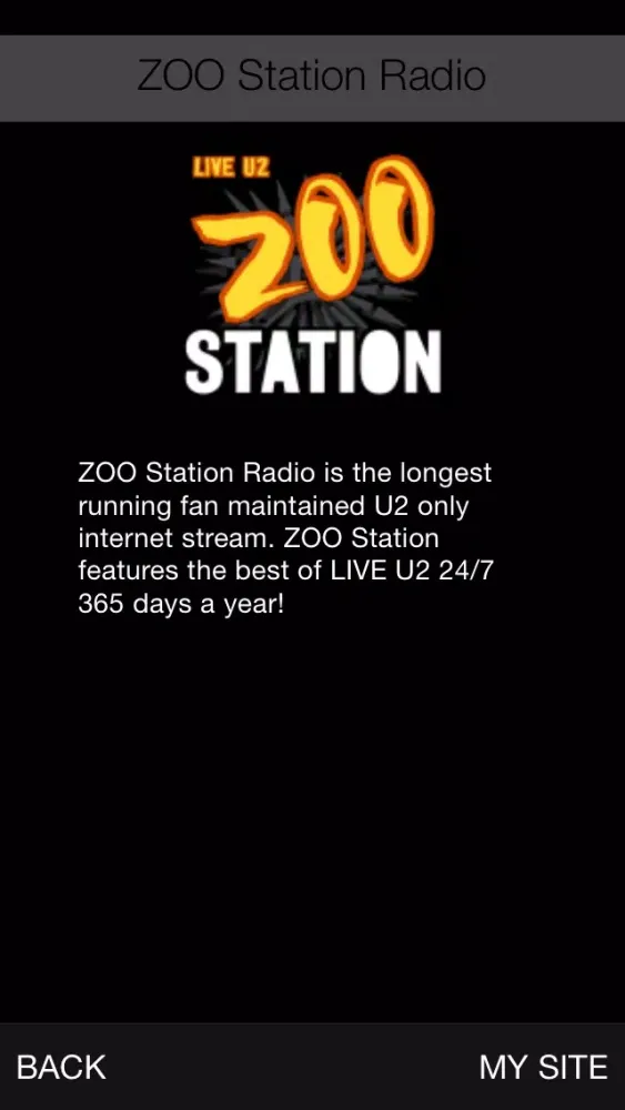 Captures d'écran de ZOO Station Radio