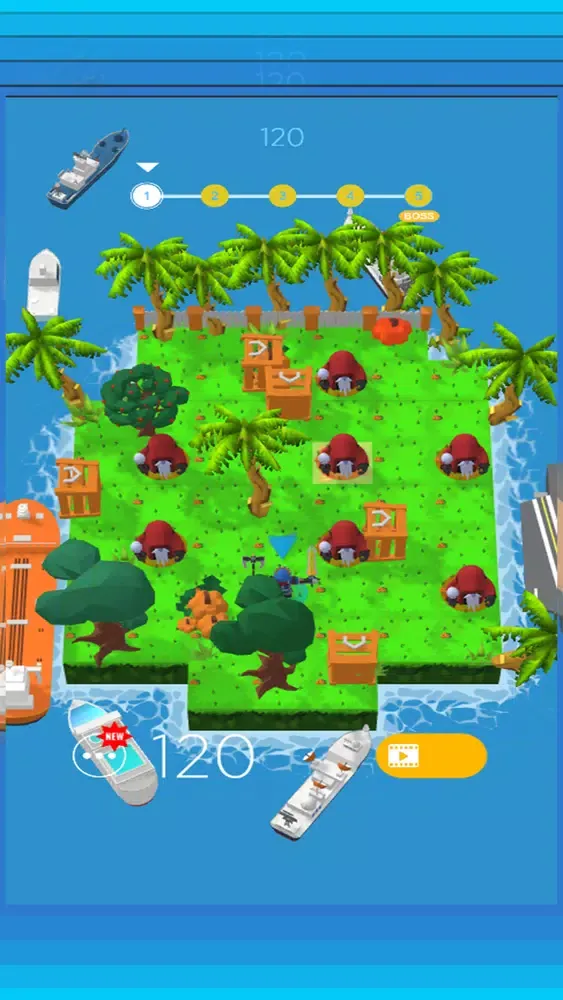 Tangkapan layar Island Knight