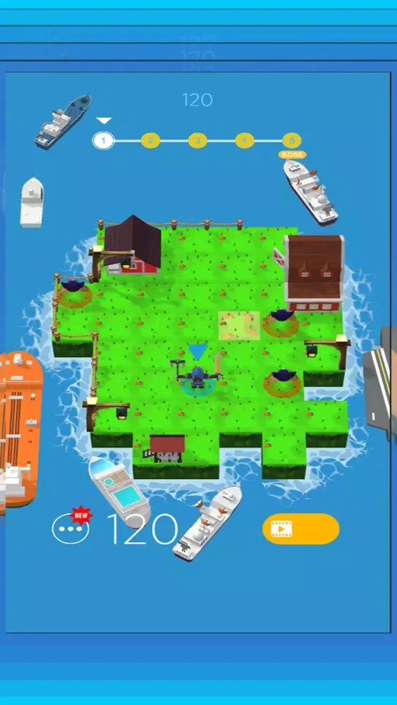 Tangkapan layar Island Knight