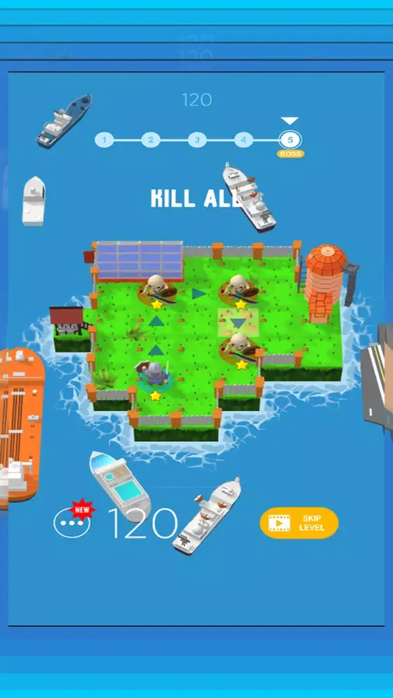 Tangkapan layar Island Knight