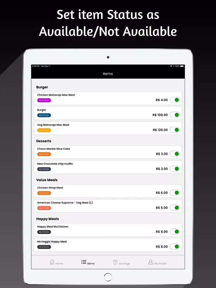 Tangkapan layar Fasten - store app iPad 