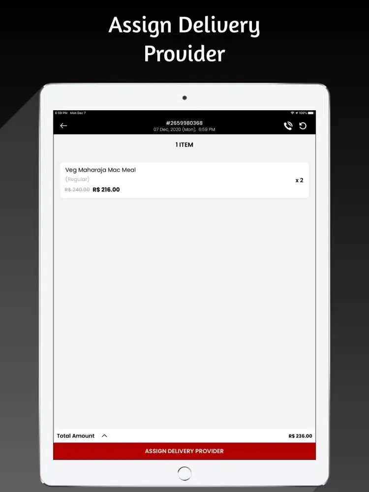 Tangkapan layar Fasten - store app iPad 