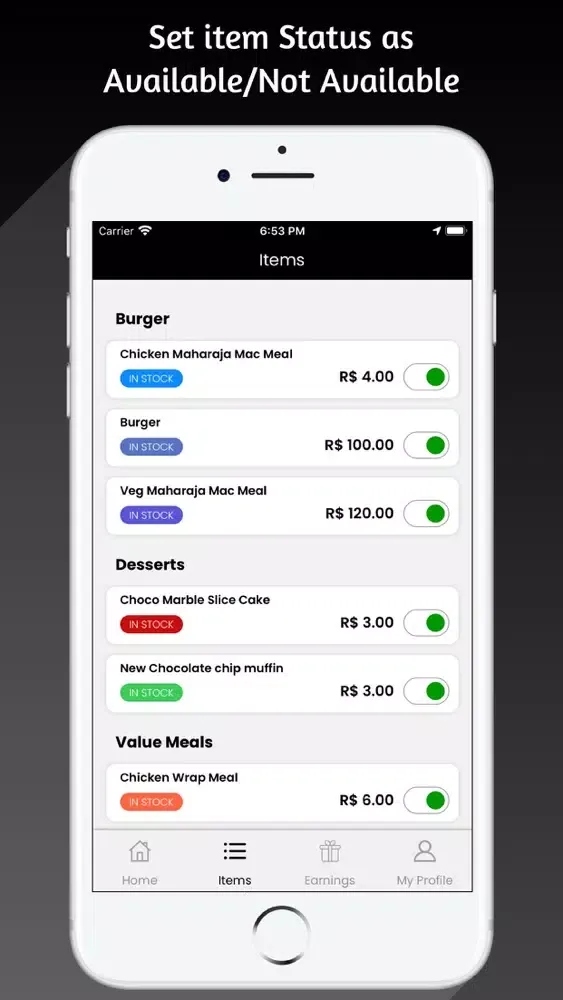 Tangkapan layar Fasten - store app
