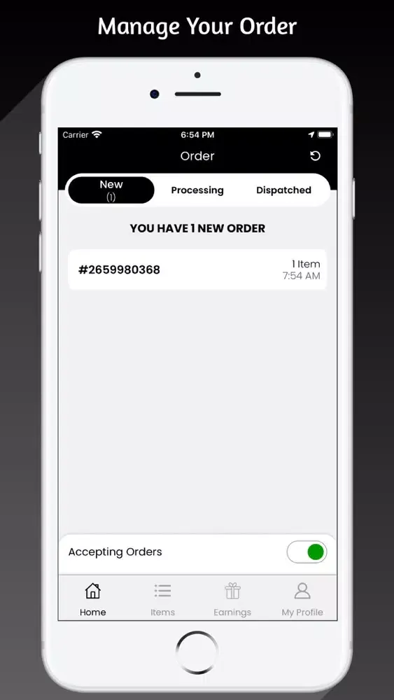 Tangkapan layar Fasten - store app