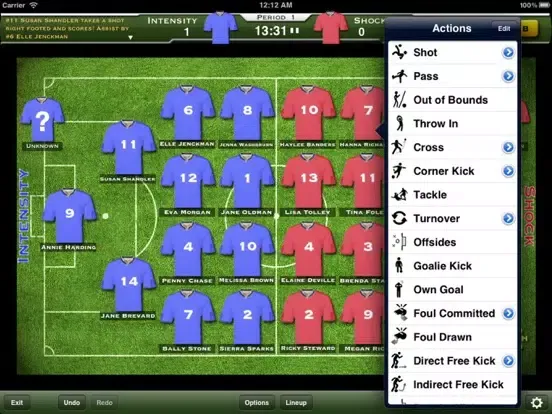 iScore Soccer Scorekeeper iPad  স্ক্রিনশট