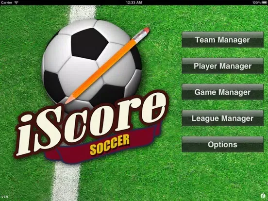 iScore Soccer Scorekeeper iPad  স্ক্রিনশট