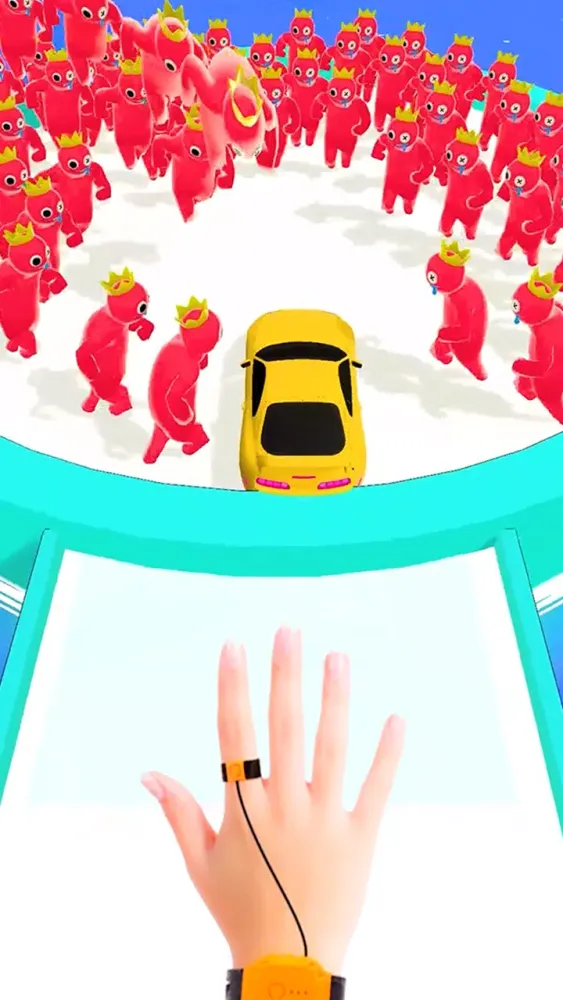 Hand Control Car Racing स्क्रीनशॉट