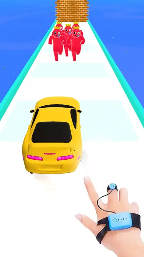 Hand Control Car Racing स्क्रीनशॉट