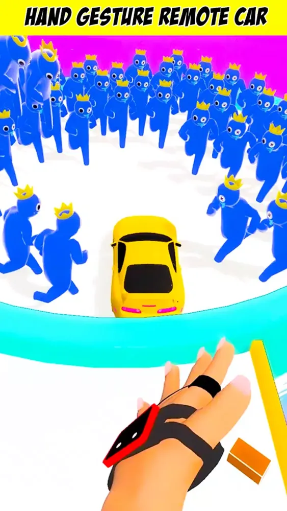 Hand Control Car Racing स्क्रीनशॉट