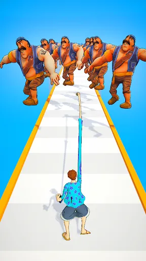 Tangkapan skrin Rubber Piece Man Run 3D