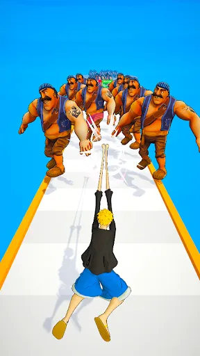 Tangkapan skrin Rubber Piece Man Run 3D