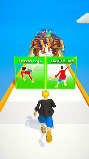 Tangkapan skrin Rubber Piece Man Run 3D