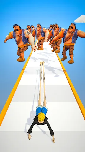 Tangkapan skrin Rubber Piece Man Run 3D