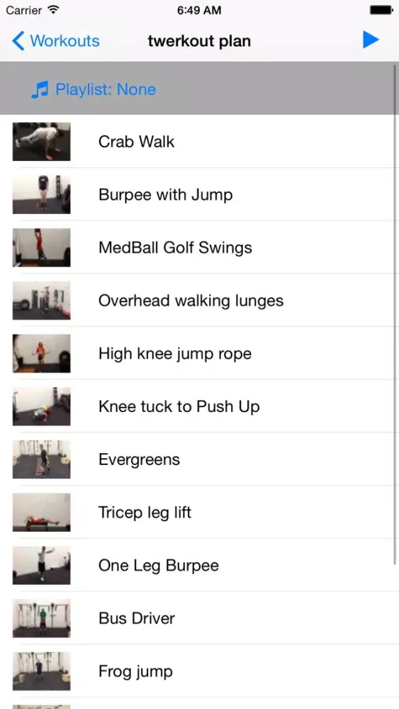 Скриншоты FastFit Workouts