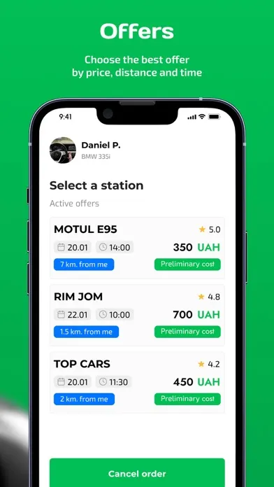 Ảnh chụp màn hình của Fastfix – for car owners
