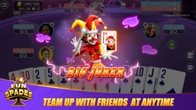 Fun Spades Card Game应用截图