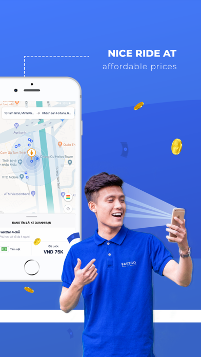 FastGo.mobi - Ride-hailing App应用截图