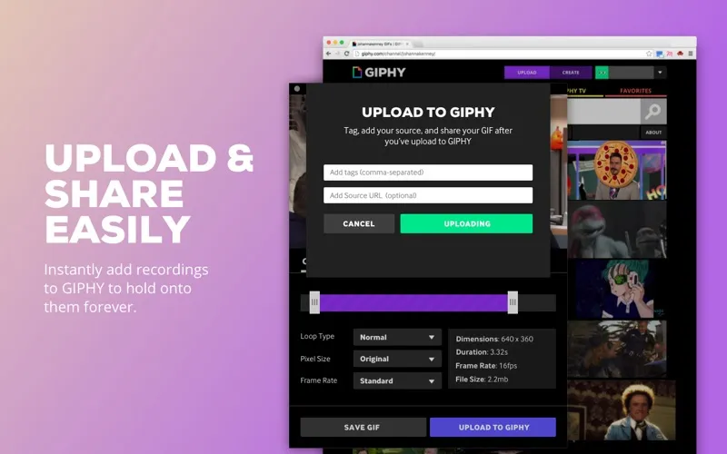 GIPHY Capture. The GIF Maker 스크린샷