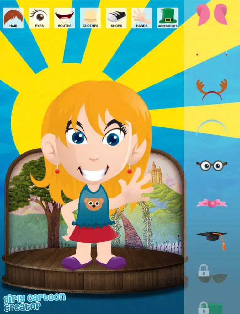 ภาพหน้าจอของ Dress Up Doll - Fashion Game for Girls iPad 