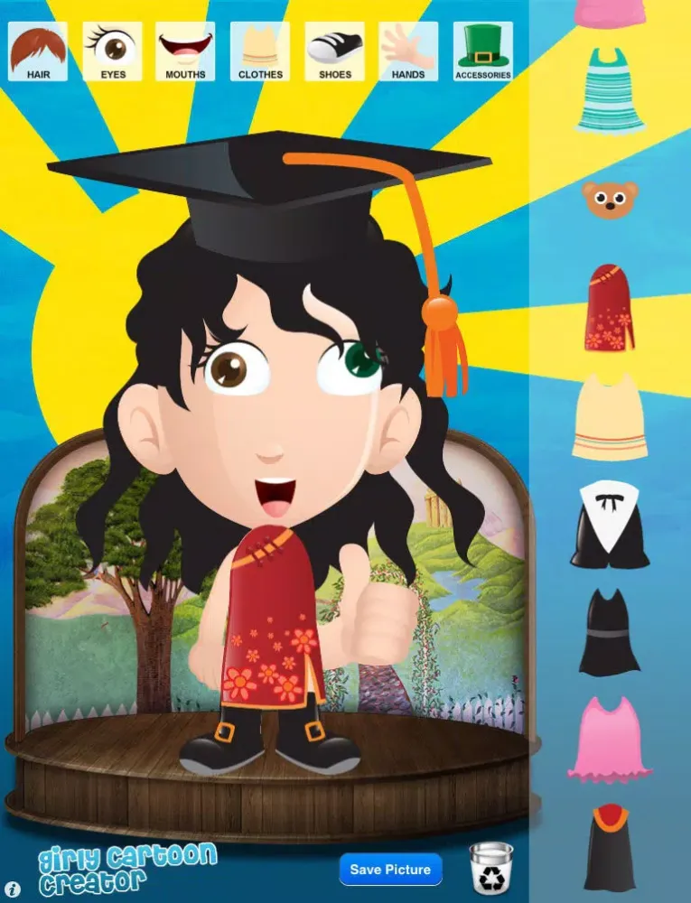 ภาพหน้าจอของ Dress Up Doll - Fashion Game for Girls iPad 