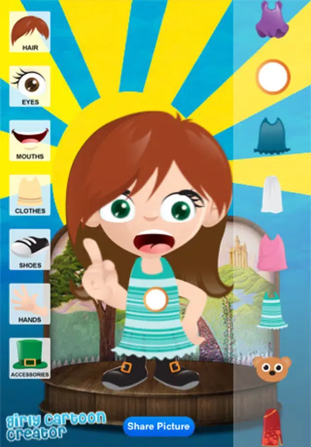 ภาพหน้าจอของ Dress Up Doll - Fashion Game for Girls