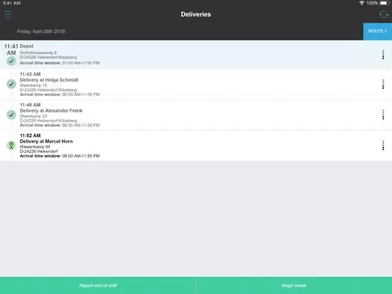 Dispatch Now iPad  スクリーンショット