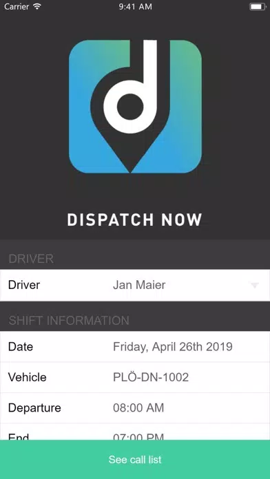 Captures d'écran de Dispatch Now