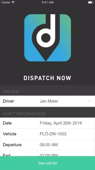 Dispatch Now スクリーンショット