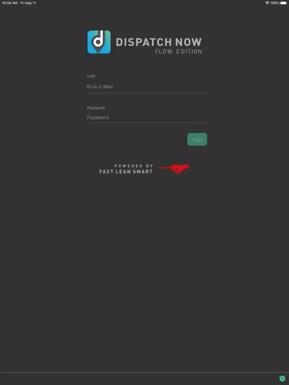 Tangkapan layar DISPATCH NOW FLOW EDITION iPad 