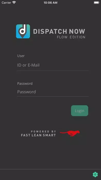 Tangkapan layar DISPATCH NOW FLOW EDITION