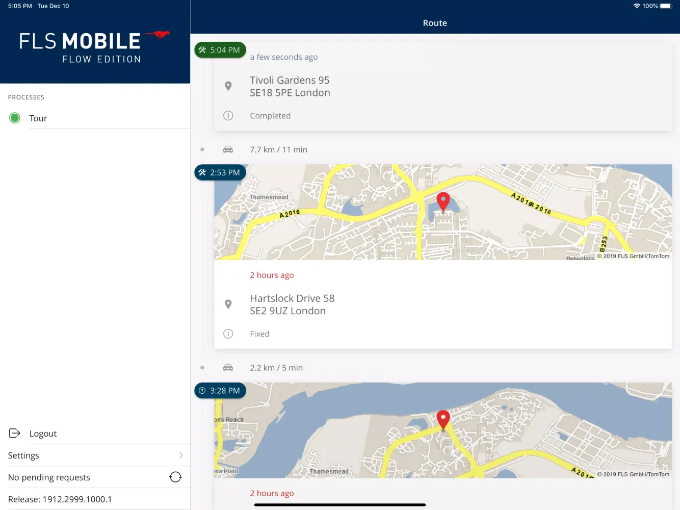 FLS MOBILE FLOW EDITION Screenshots