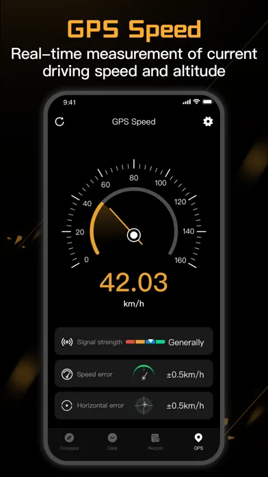 compass-latitude and longitude スクリーンショット