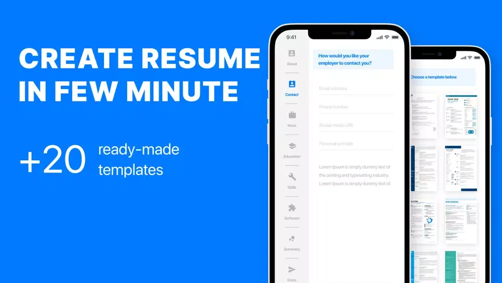 Zrzuty ekranu Resume Builder Jobs