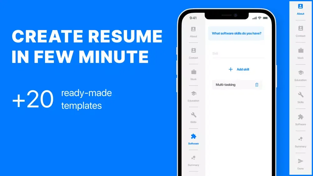 Zrzuty ekranu Resume Builder Jobs