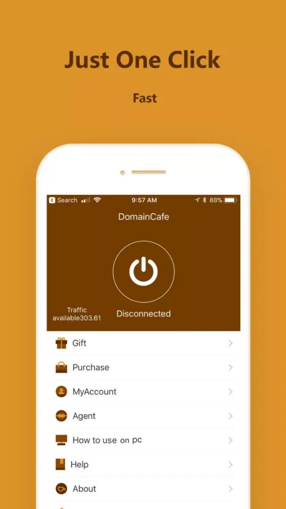 DomainCafe VPN-Fast&Stable スクリーンショット