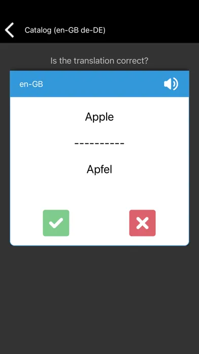Tangkapan layar Learn words by smart cards