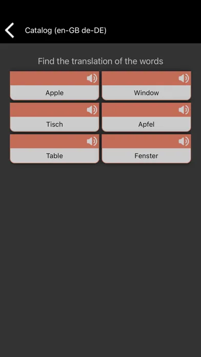 Tangkapan layar Learn words by smart cards