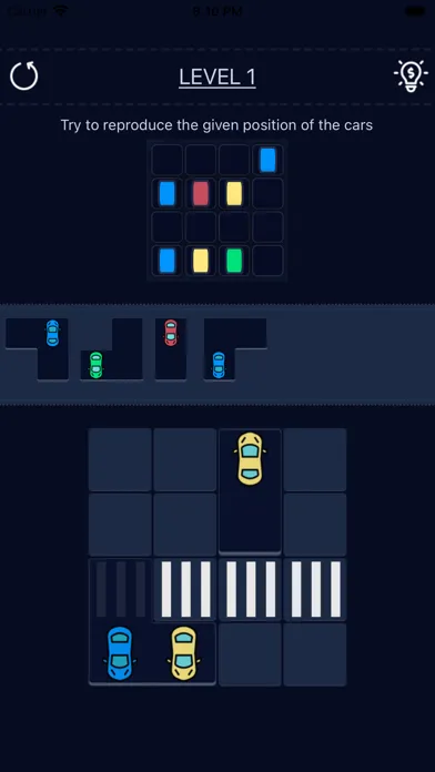 Capturas de tela do Jigsaw puzzle cars logic game