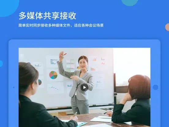 Capturas de pantalla de 好视通视频会议-远程会议,在线培训 iPad 