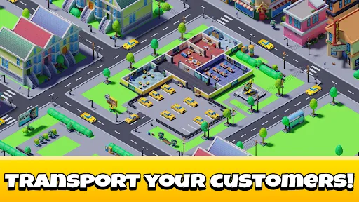 ภาพหน้าจอของ Idle Taxi Tycoon