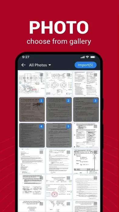Ảnh chụp màn hình của FastScan: Image to PDF Maker